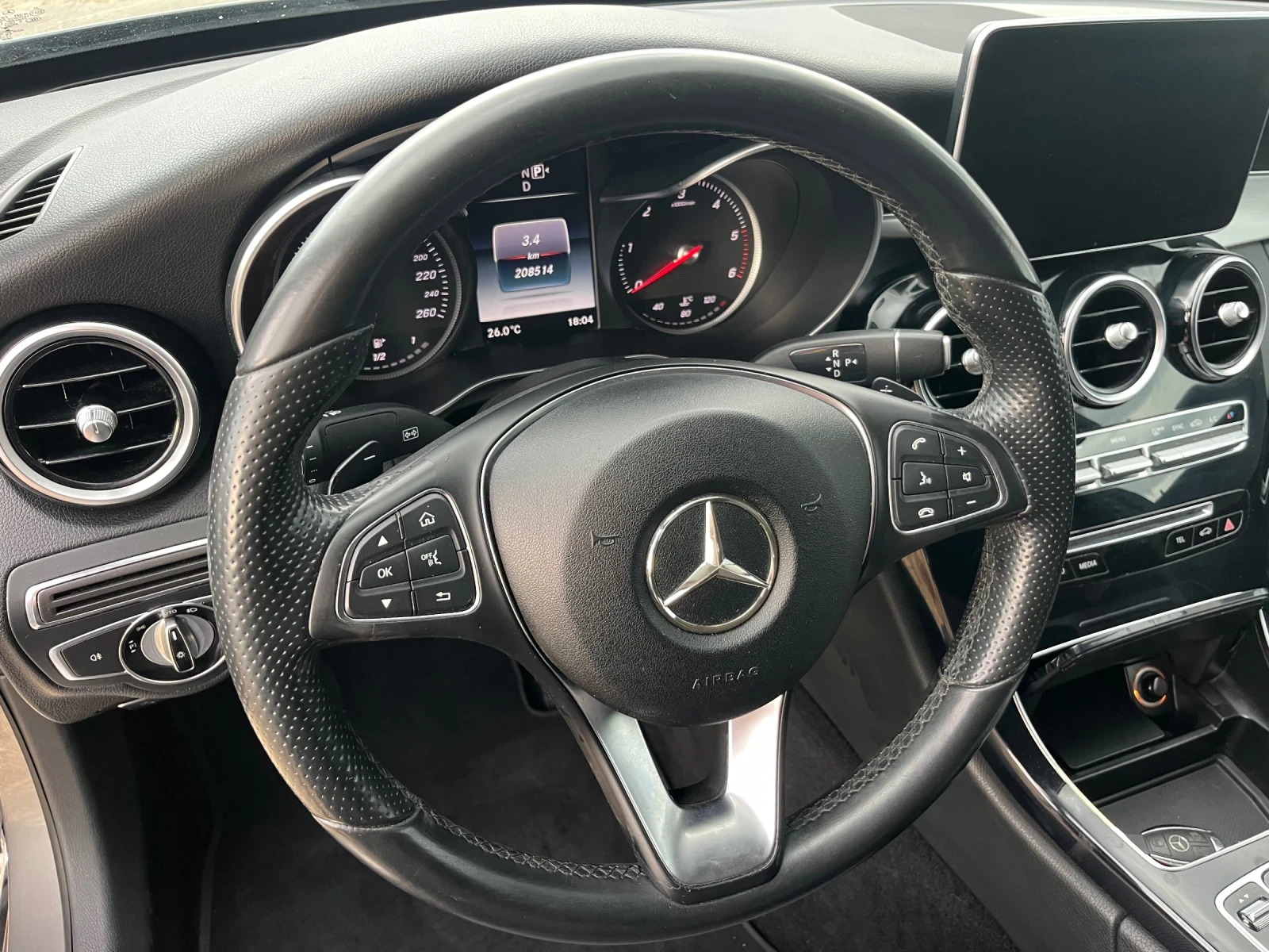 Mercedes-Benz C 220 220CDI.Топ състояние!!!Собствен лизинг!!!, снимка 14 - Автомобили и джипове - 54824989