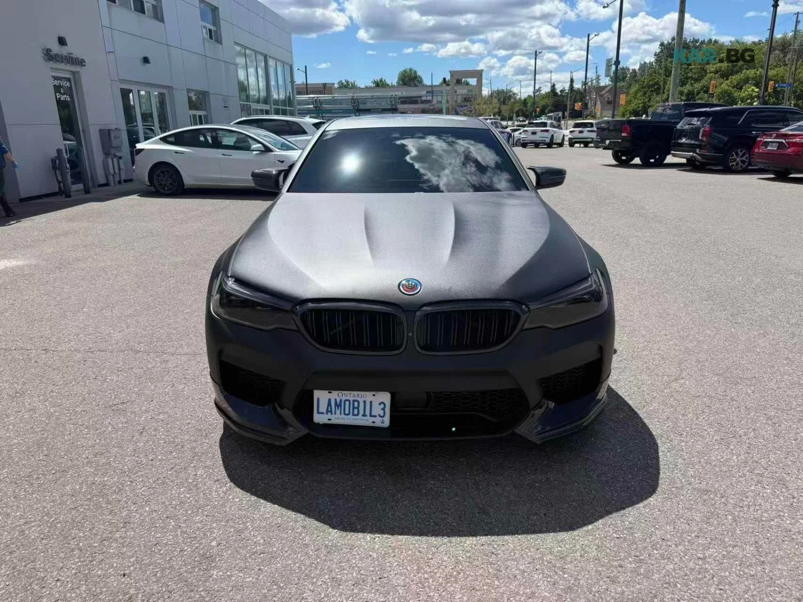 BMW M5 МАСАЖ* B&W* ОБДУХ* 360* DISTRONIC, снимка 2 - Автомобили и джипове - 54987086