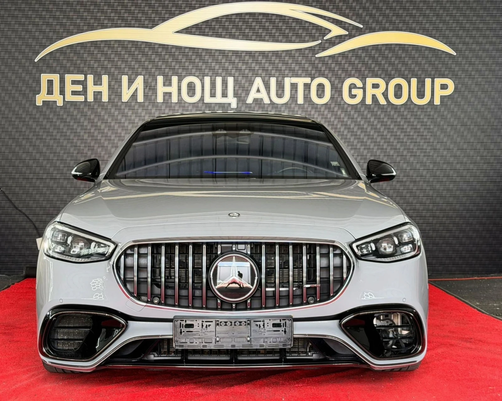 Mercedes-Benz S 63 AMG Mercedes S63 AMGE-PERFORMANCENARDO GREYRED CARBON , снимка 3 - Автомобили и джипове - 54996742