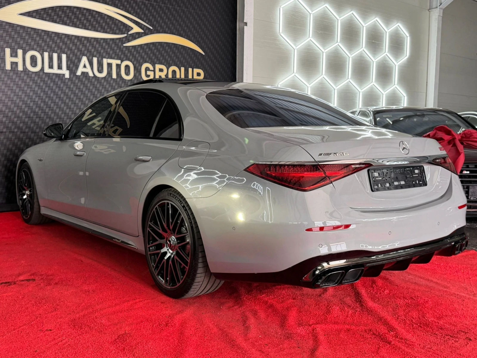 Mercedes-Benz S 63 AMG Mercedes S63 AMGE-PERFORMANCENARDO GREYRED CARBON , снимка 7 - Автомобили и джипове - 54996742