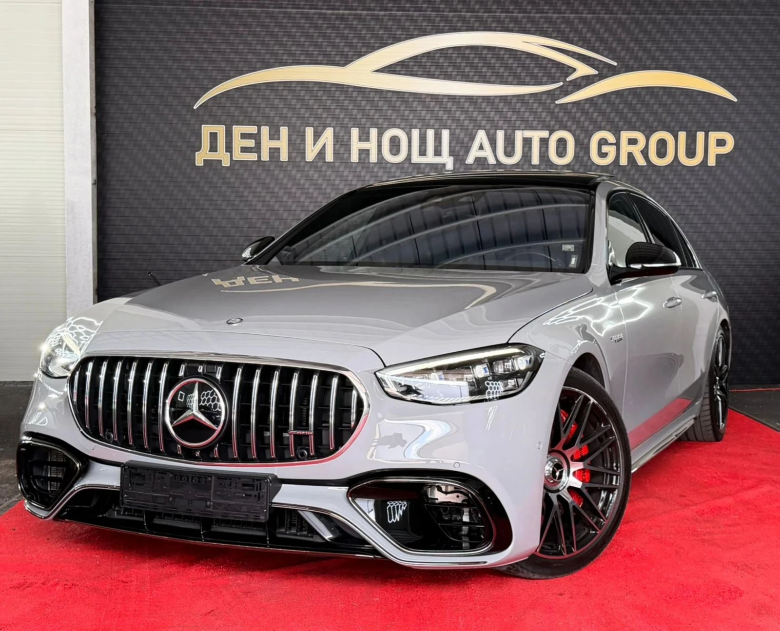 Mercedes-Benz S 63 AMG Mercedes S63 AMGE-PERFORMANCENARDO GREYRED CARBON , снимка 2 - Автомобили и джипове - 54996742