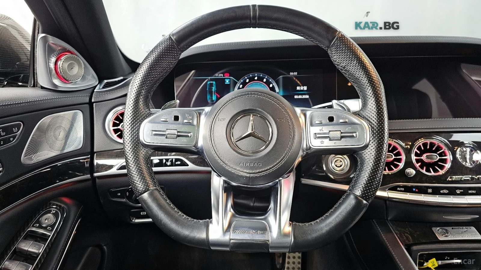 Mercedes-Benz S 63 AMG 4MATIC+ * ОБДУХВАНЕ* ДИСТРОНИК* ПОДГРЕВ* 360* КАМЕ, снимка 5 - Автомобили и джипове - 55073511