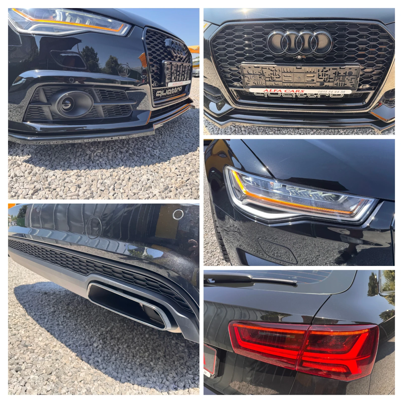 Audi A6 S6/3.0bi-TURBO/V6T/COMPETITION/8G/ACTIVE SOUND///, снимка 8 - Автомобили и джипове - 55750739