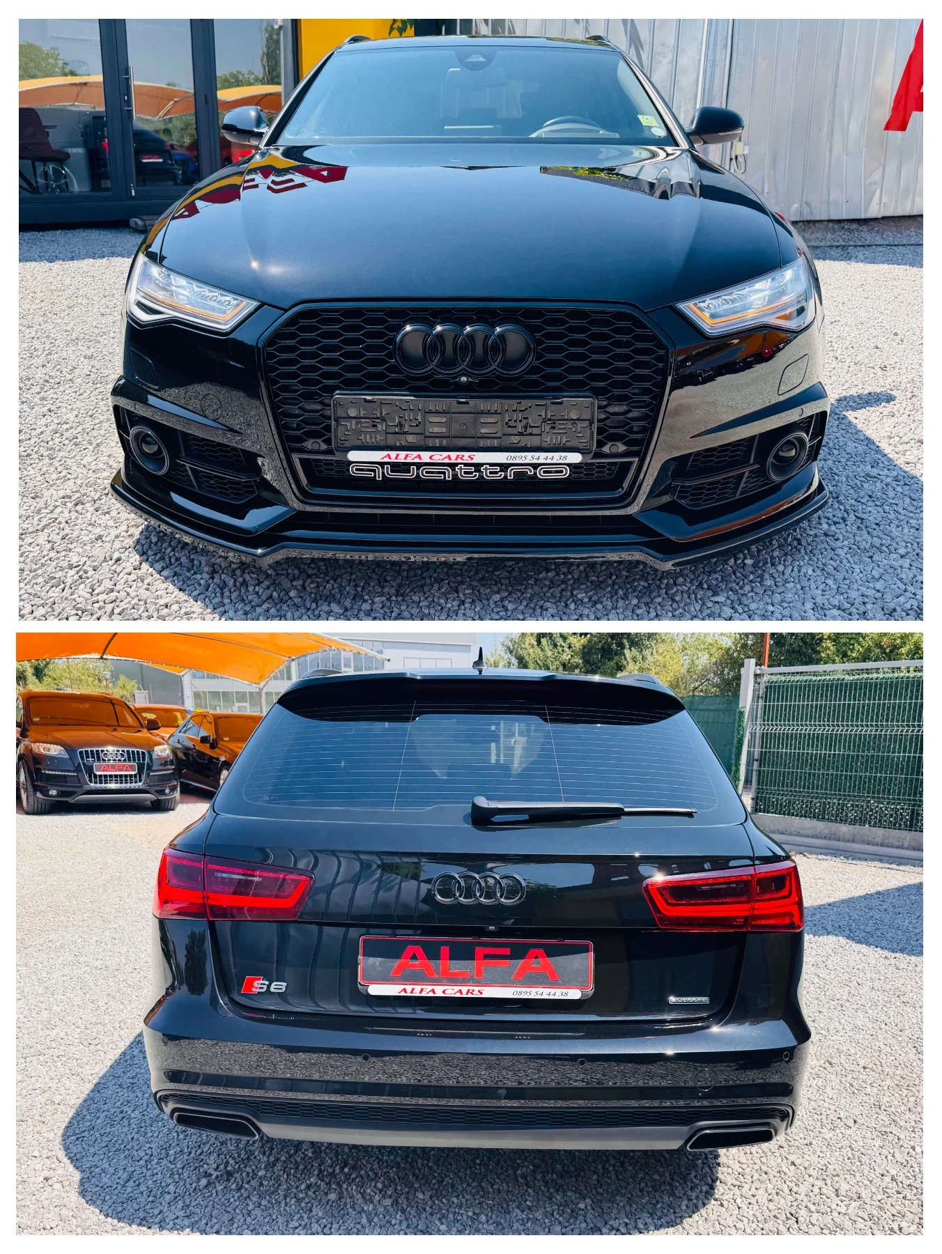 Audi A6 S6/3.0bi-TURBO/V6T/COMPETITION/8G/ACTIVE SOUND///, снимка 7 - Автомобили и джипове - 55750739