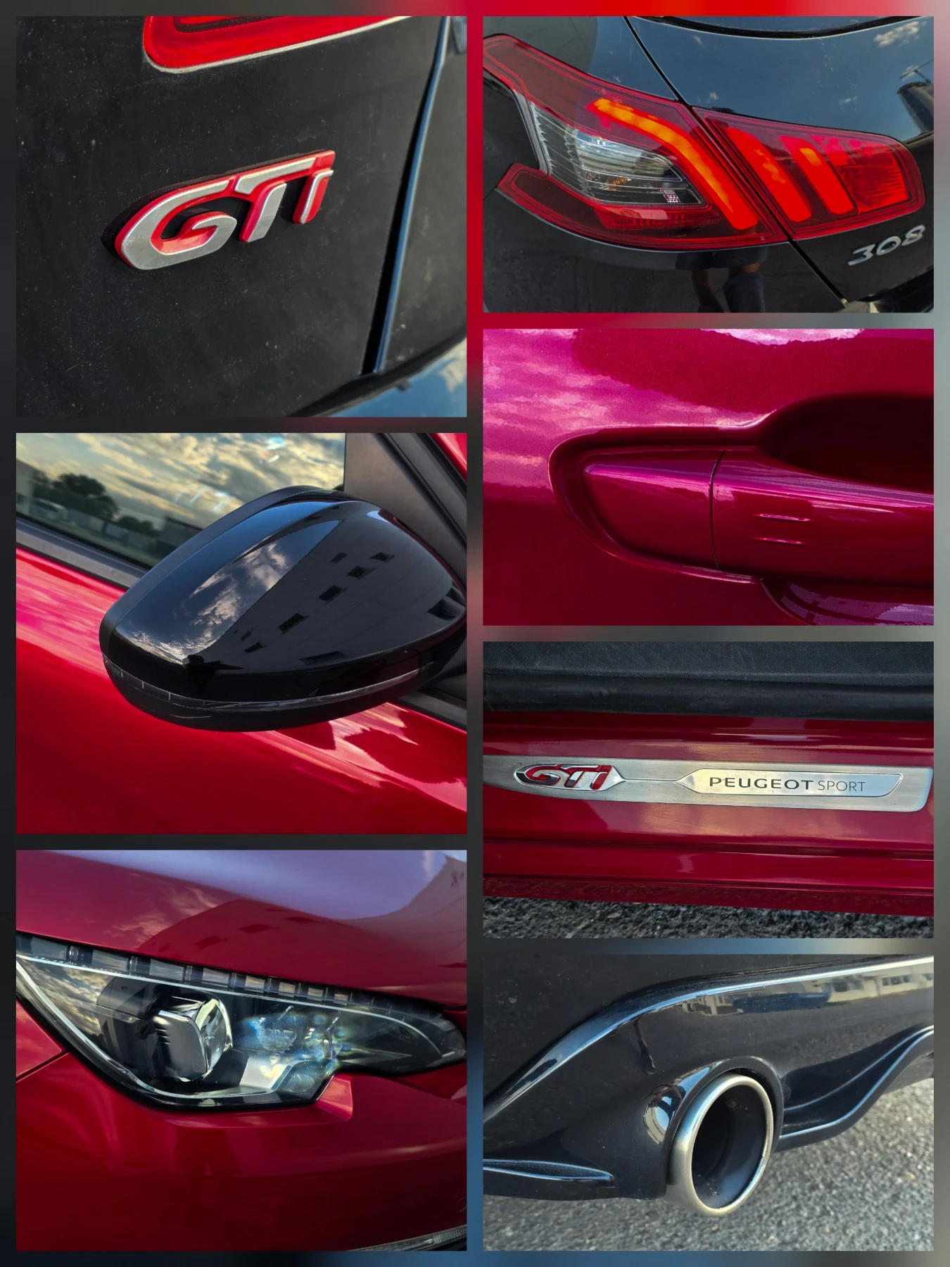 Peugeot 308 GTI | 74k km | Euro 6 | Face | , снимка 17 - Автомобили и джипове - 55930492