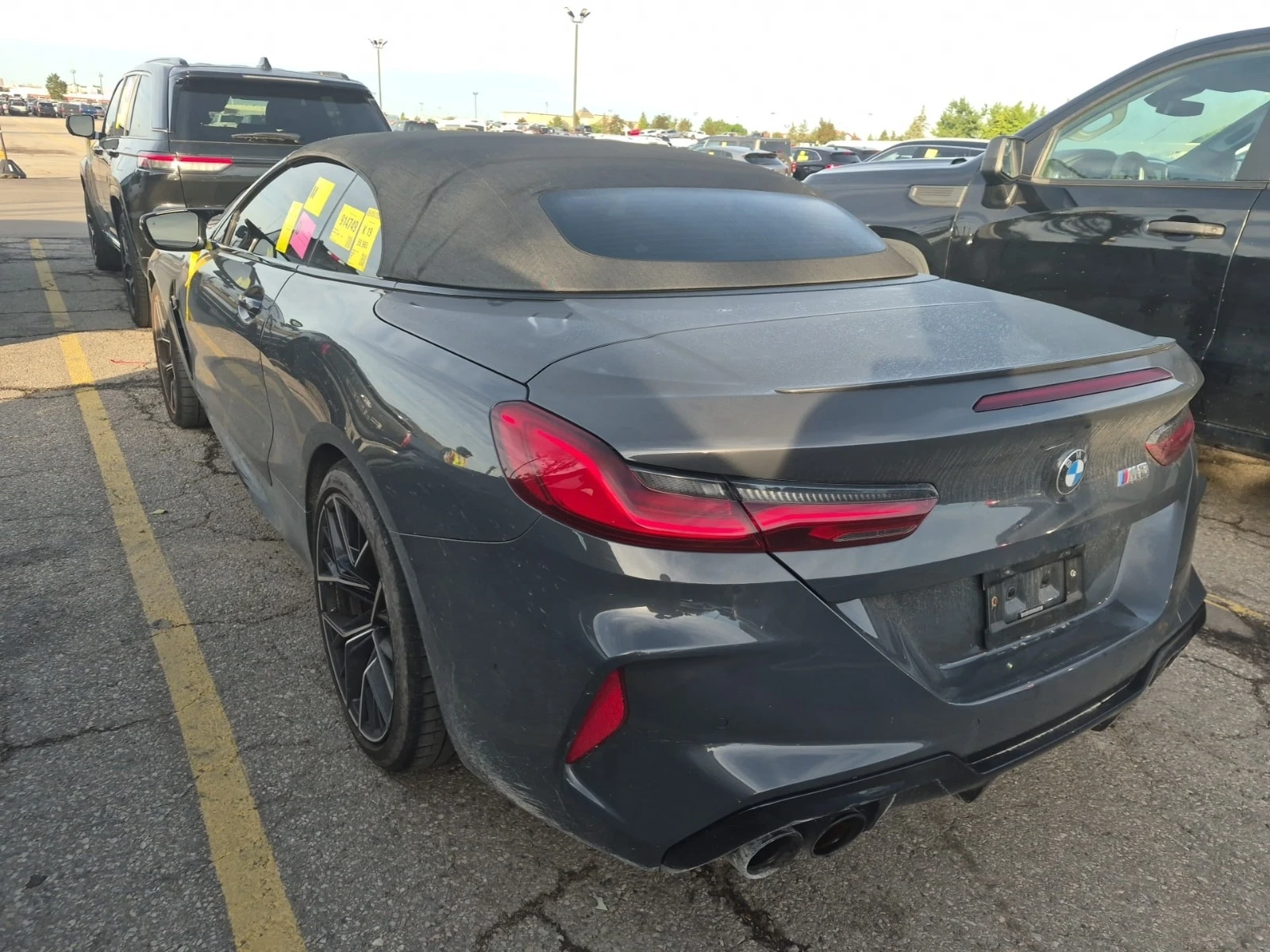 BMW M8 * CABRIOLET * LASER* SOFT CLOSE* ПОДГРЕВ* ОБДУХВАН, снимка 4 - Автомобили и джипове - 56007514