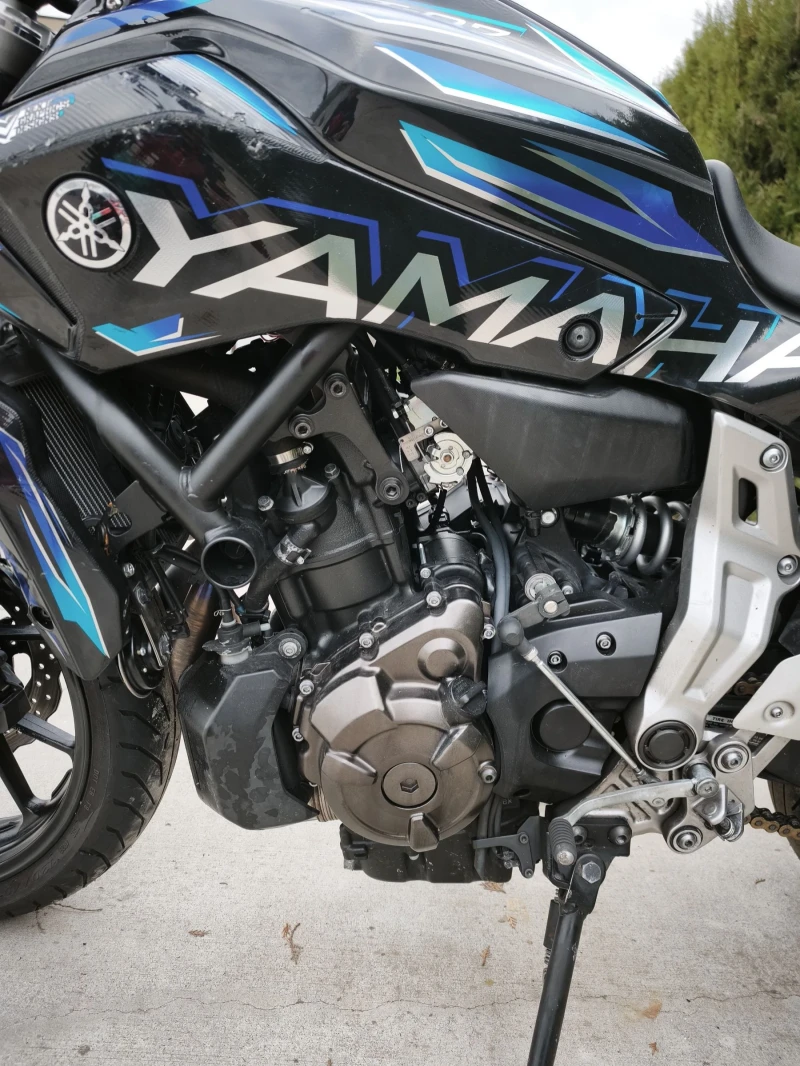 Yamaha Mt-07 2016 година , снимка 13 - Мотоциклети и мототехника - 52908278