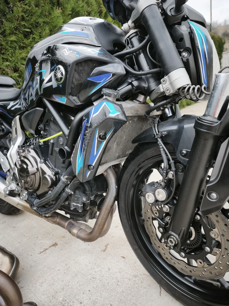 Yamaha Mt-07 2016 година , снимка 10 - Мотоциклети и мототехника - 52908278
