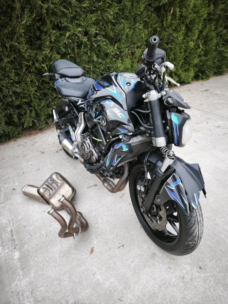 Yamaha Mt-07 2016 година , снимка 6 - Мотоциклети и мототехника - 52908278