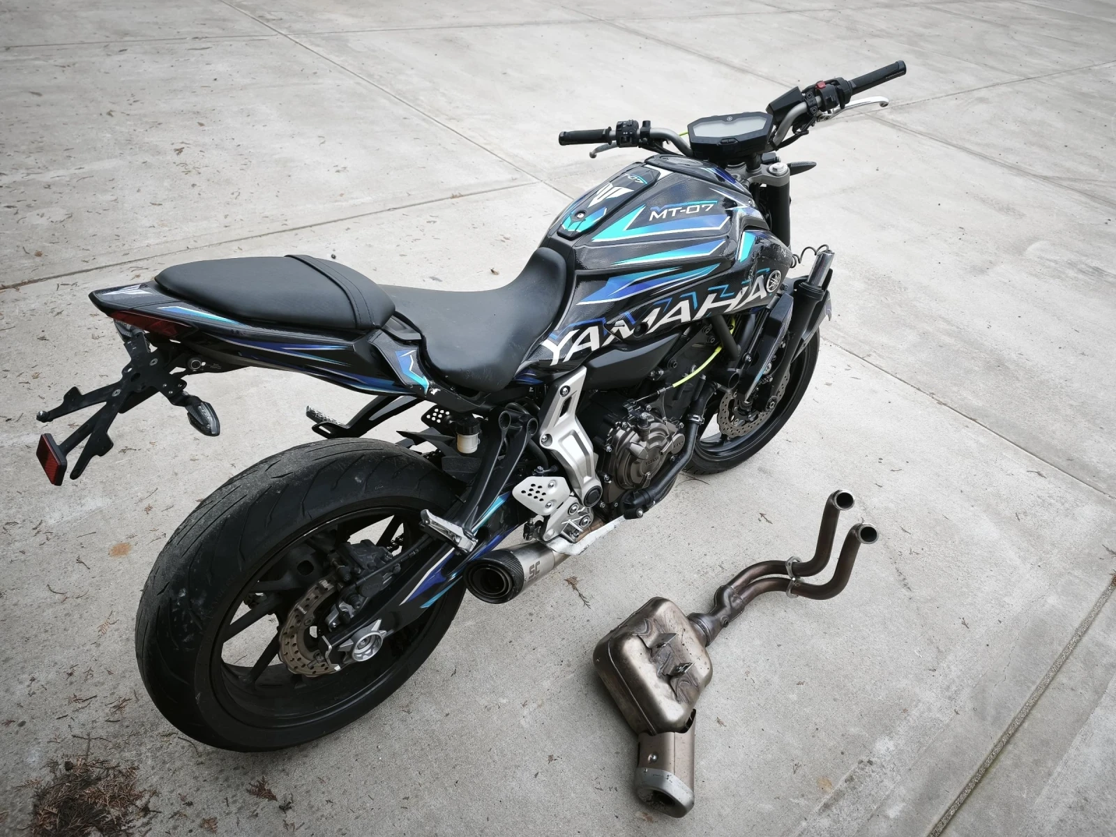 Yamaha Mt-07 2016 година  - изображение 3