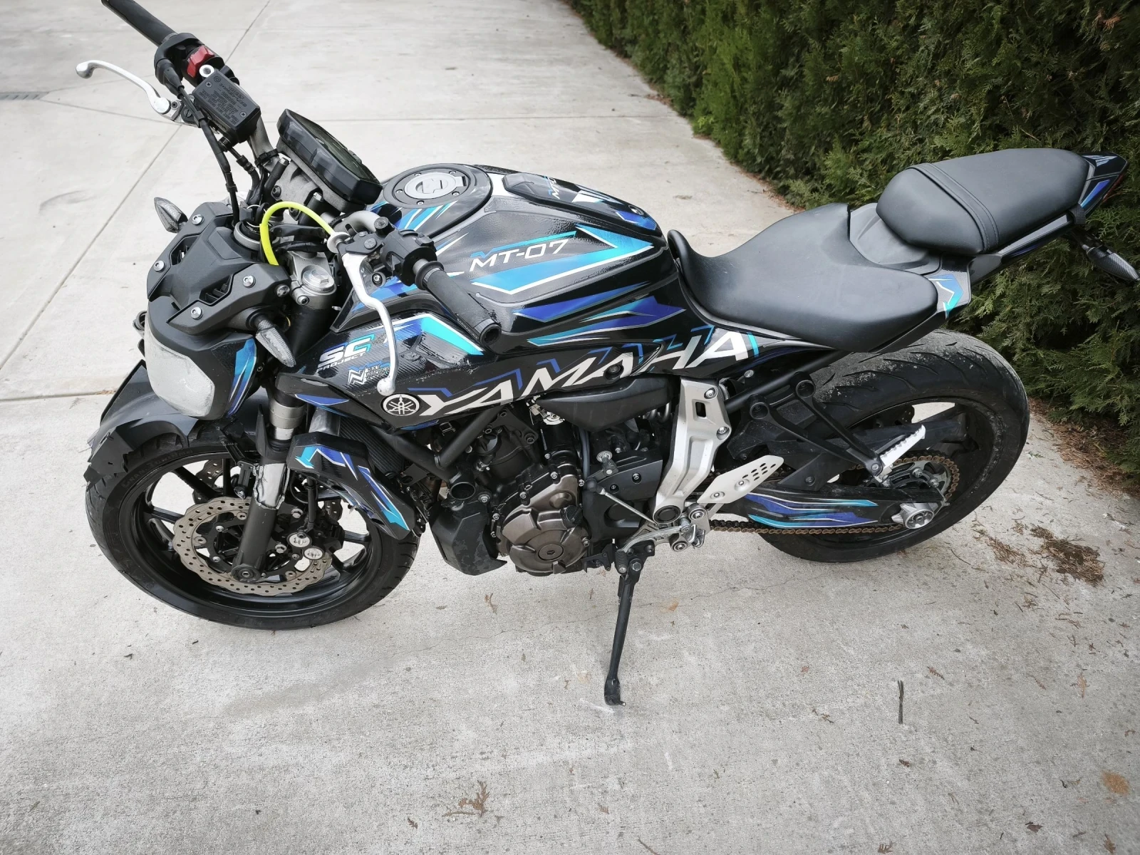 Yamaha Mt-07 2016 година  - изображение 8