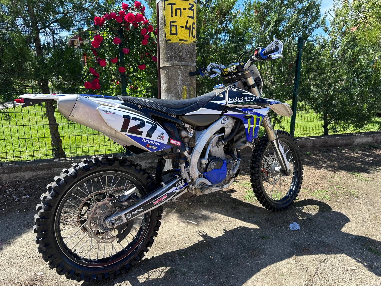 Yamaha Yzf Yz450f, снимка 3 - Мотоциклети и мототехника - 54721274