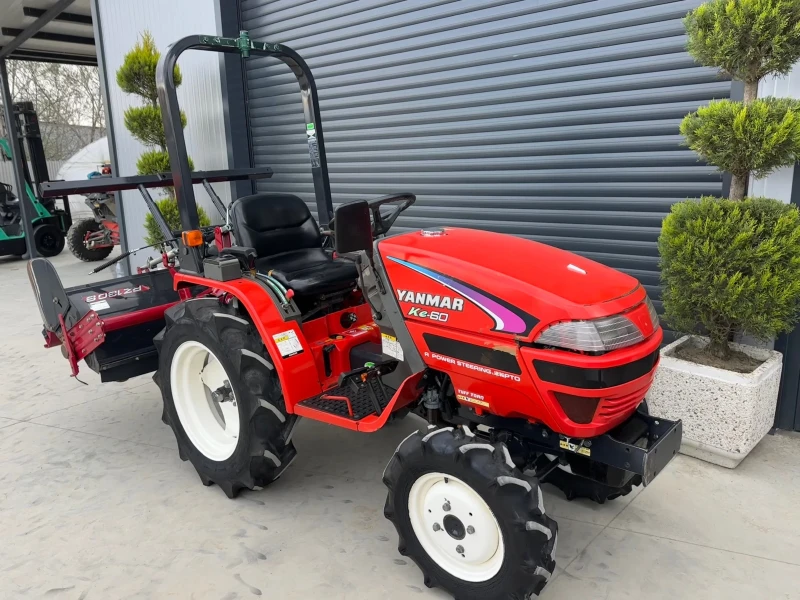 Трактор Yanmar Ke-60 16кс 374мч., снимка 5 - Селскостопанска техника - 49534479