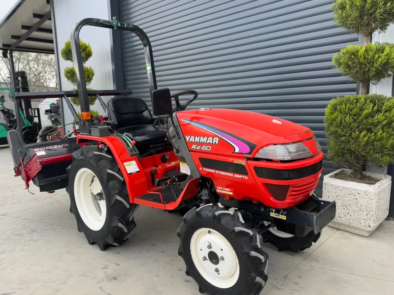 Трактор Yanmar Ke-60 16кс 374мч., снимка 3 - Селскостопанска техника - 49534479