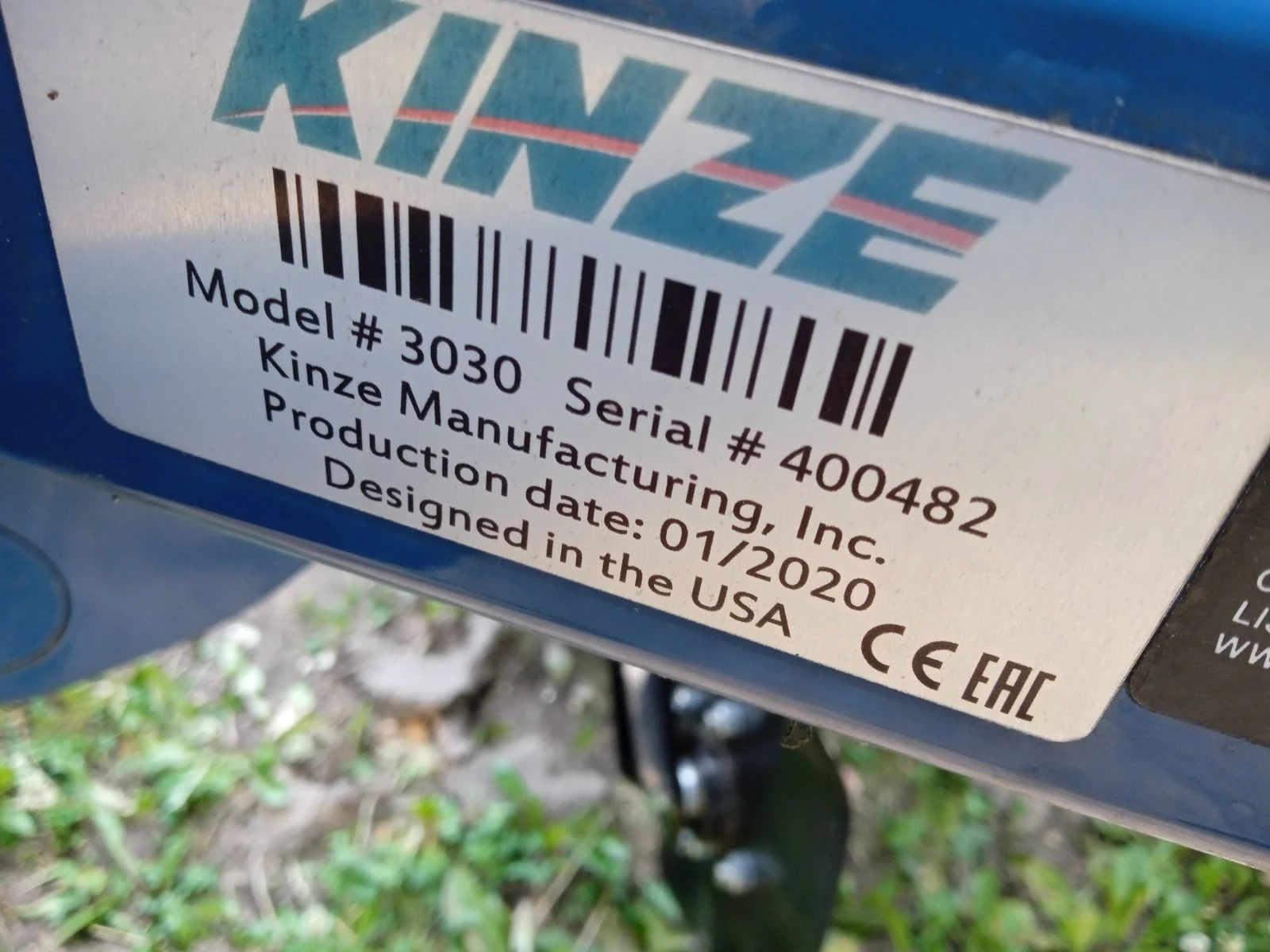 Сеялка Kinze 3030 - изображение 2