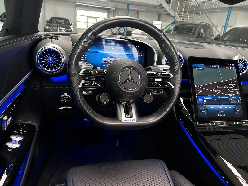 Mercedes-Benz SL 43 AMG * DISTR* NIGHT* 360CAM* LED* , снимка 5 - Автомобили и джипове - 50189523