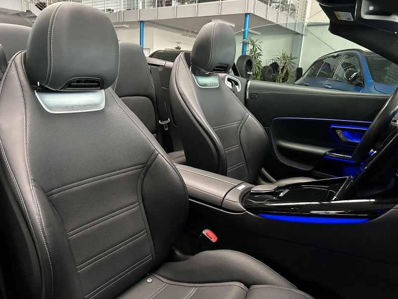 Mercedes-Benz SL 43 AMG * DISTR* NIGHT* 360CAM* LED* , снимка 9 - Автомобили и джипове - 50189523