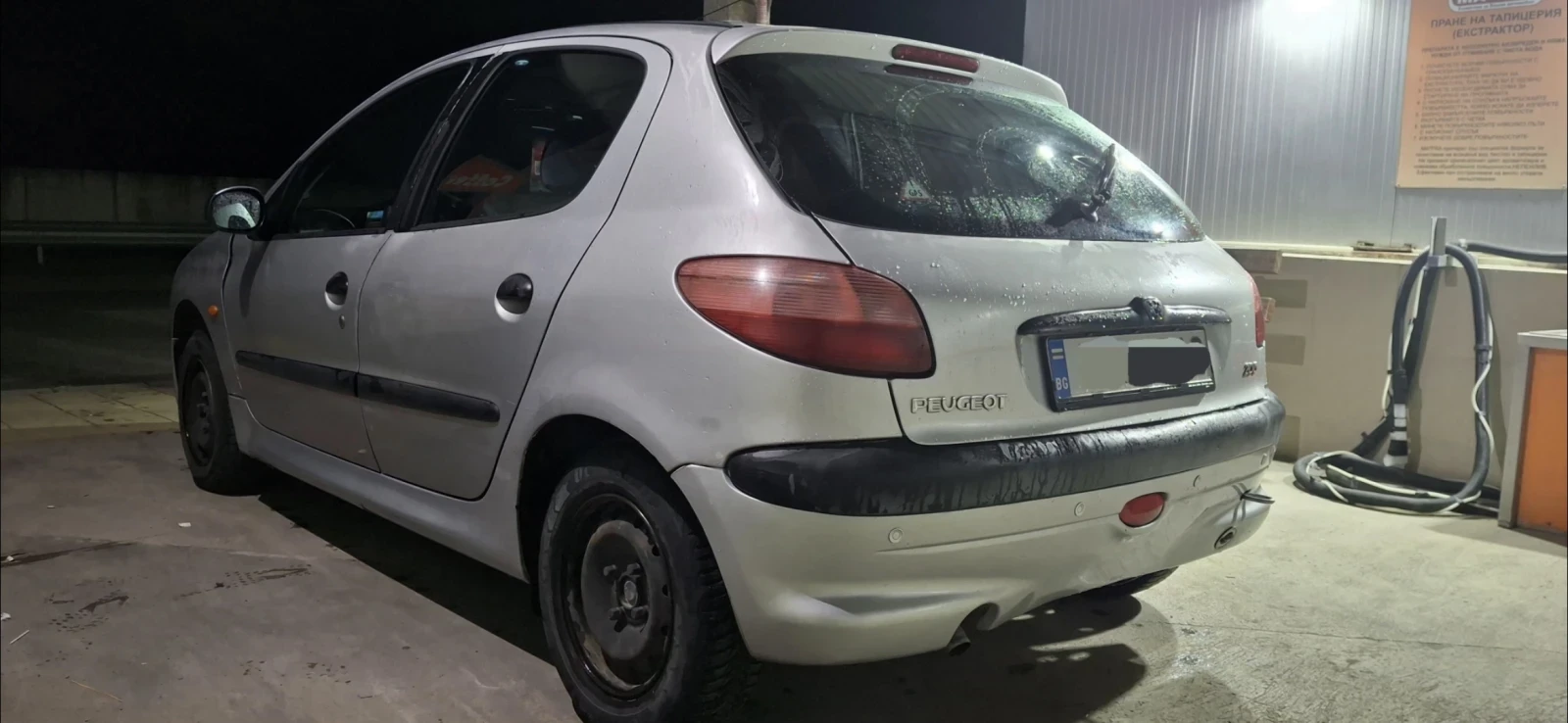 Peugeot 206 1.4i газ-бензин, снимка 3 - Автомобили и джипове - 53907035