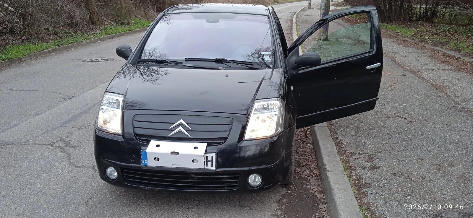 Citroen C2 Газ, снимка 10 - Автомобили и джипове - 56434289