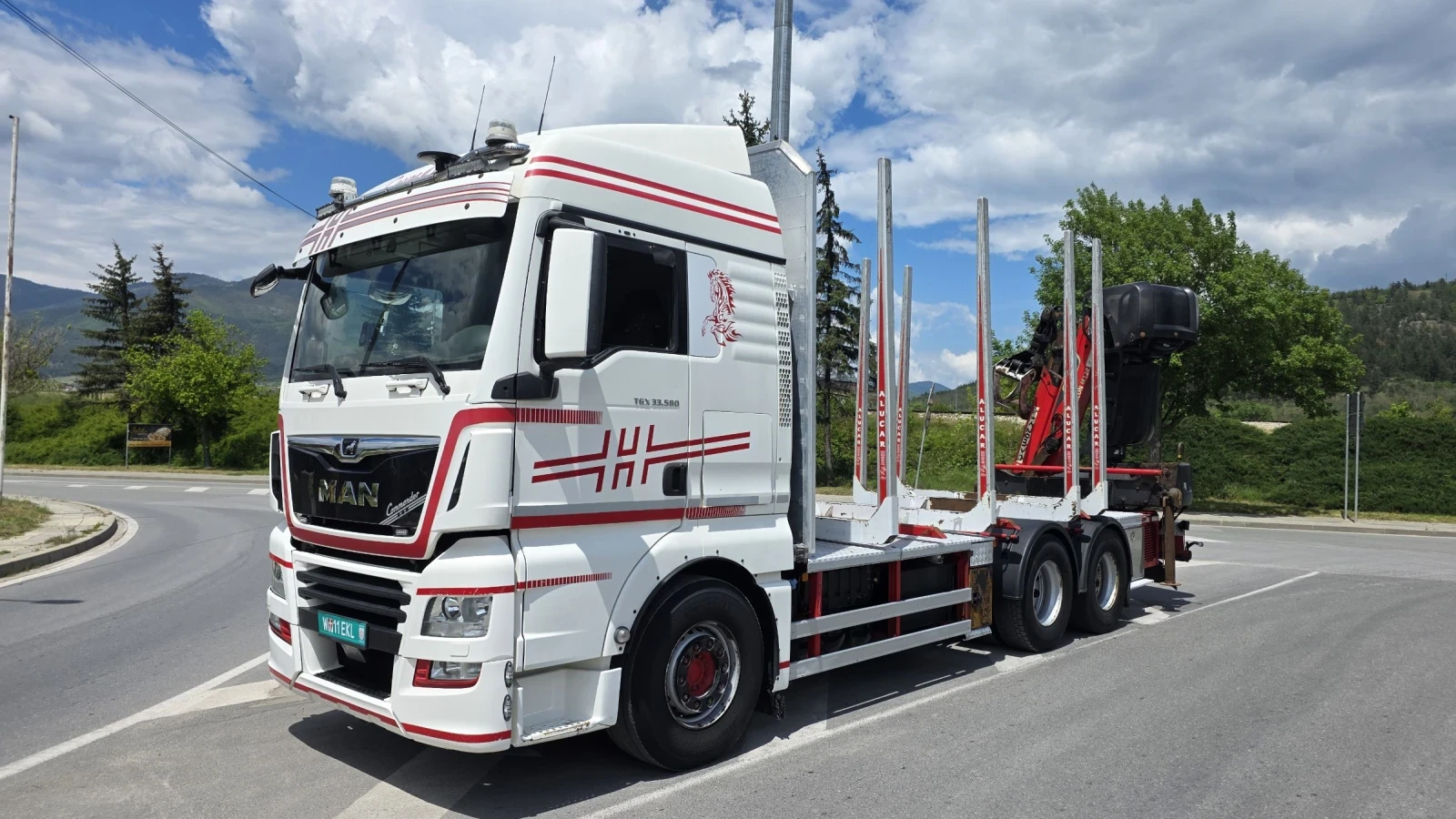Man Tgx 33 580 EURO 6 6X4