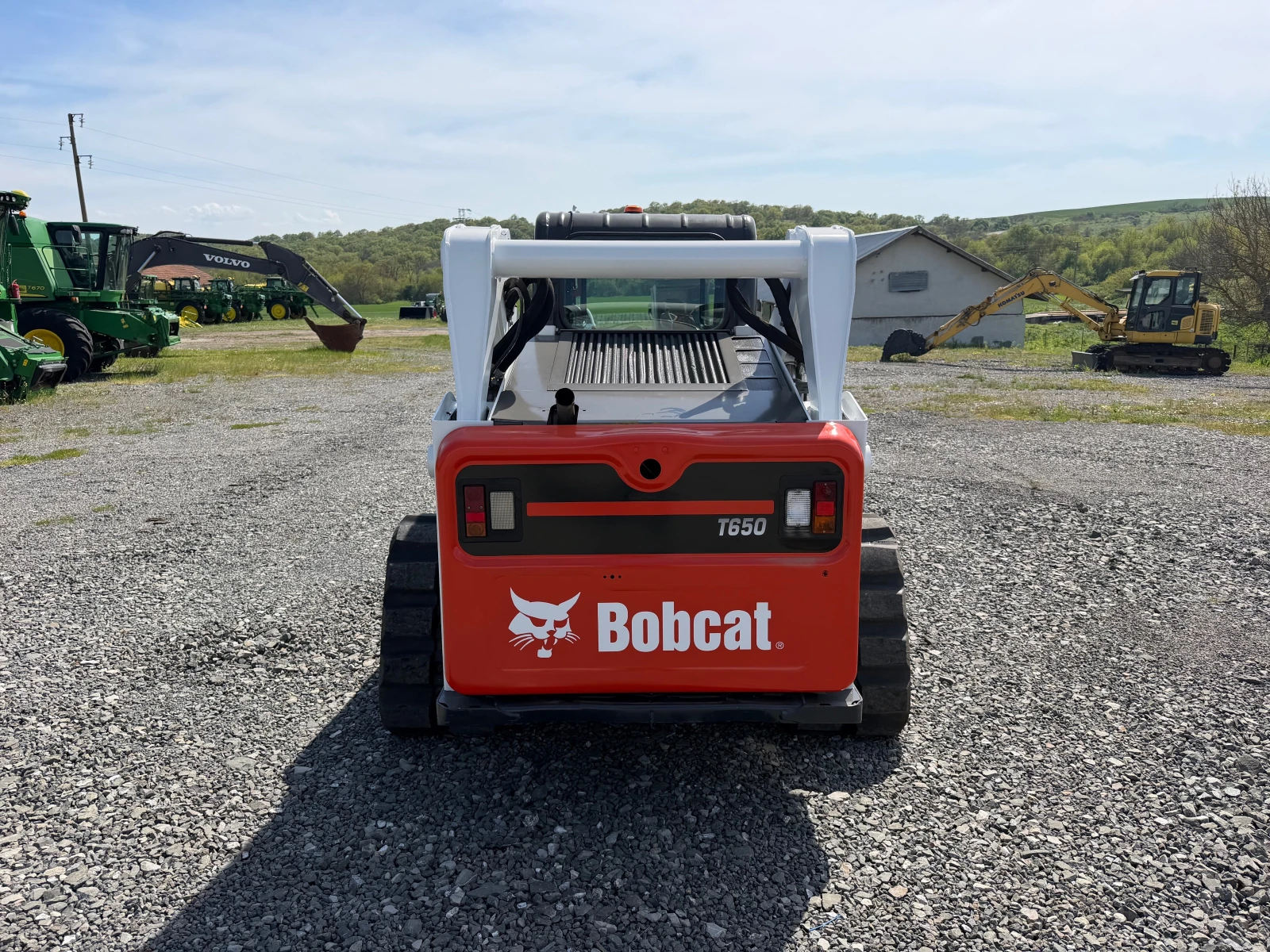 Мини челни товарачи Bobcat T650 HF С КОФА И ВИЛИЦИ ЛИЗИНГ, снимка 6 - Индустриална техника - 54230004