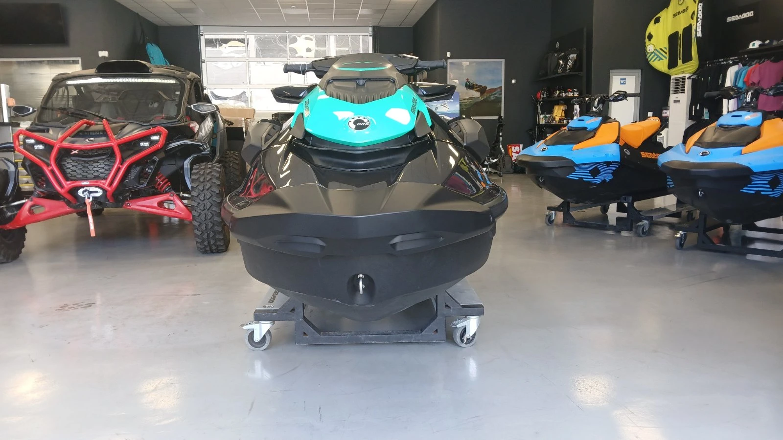 Джет Bombardier Sea Doo GTI SE 170, снимка 7 - Воден транспорт - 55311572