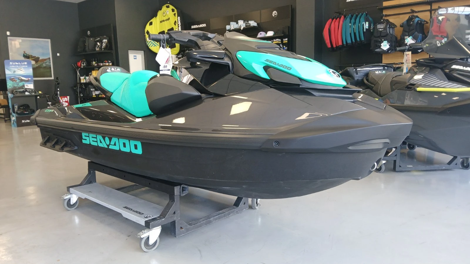 Джет Bombardier Sea Doo GTI SE 170, снимка 4 - Воден транспорт - 55311572