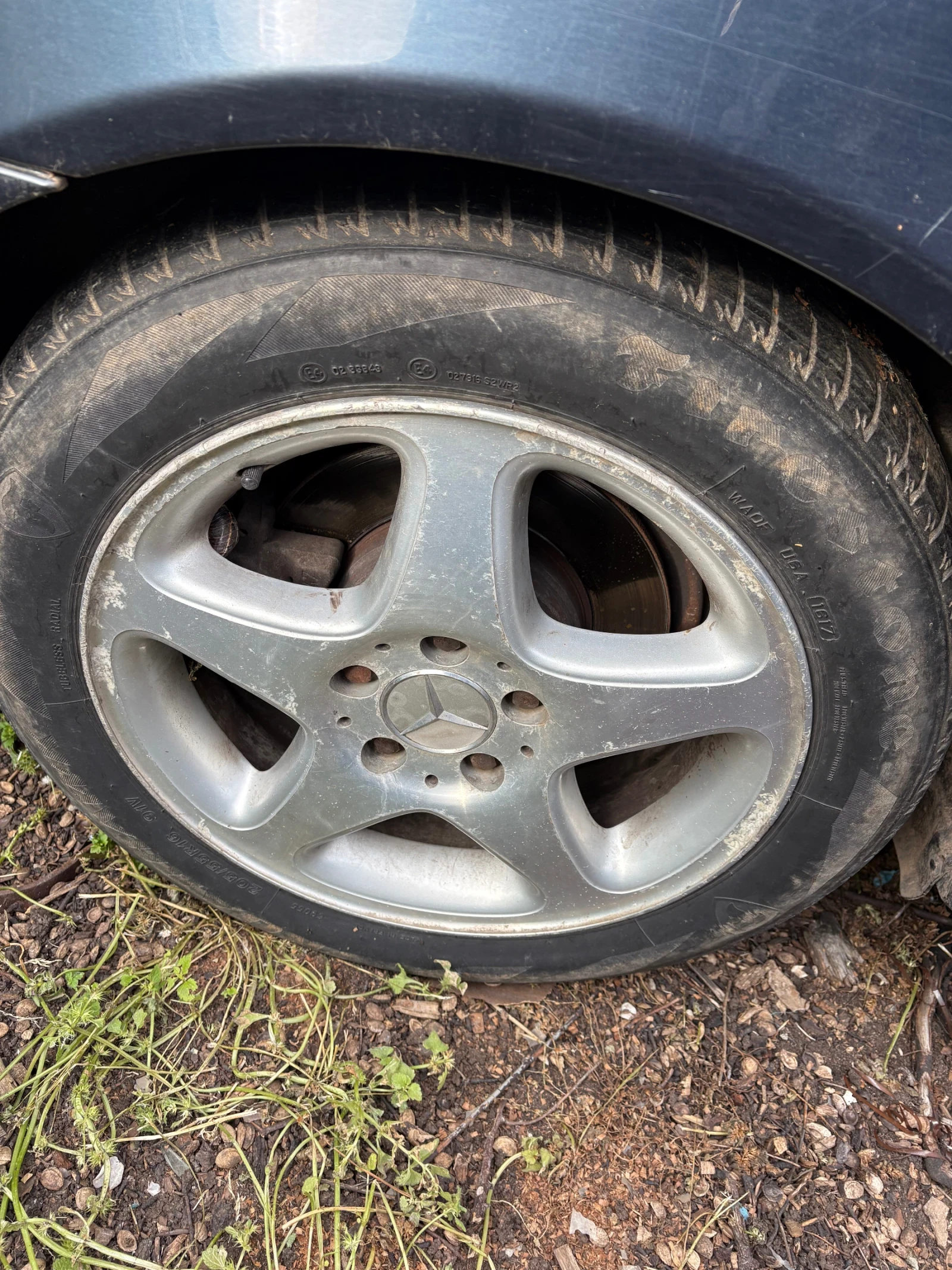 Джанти за Mercedes-Benz C 220, снимка 4 - Гуми и джанти - 54610206