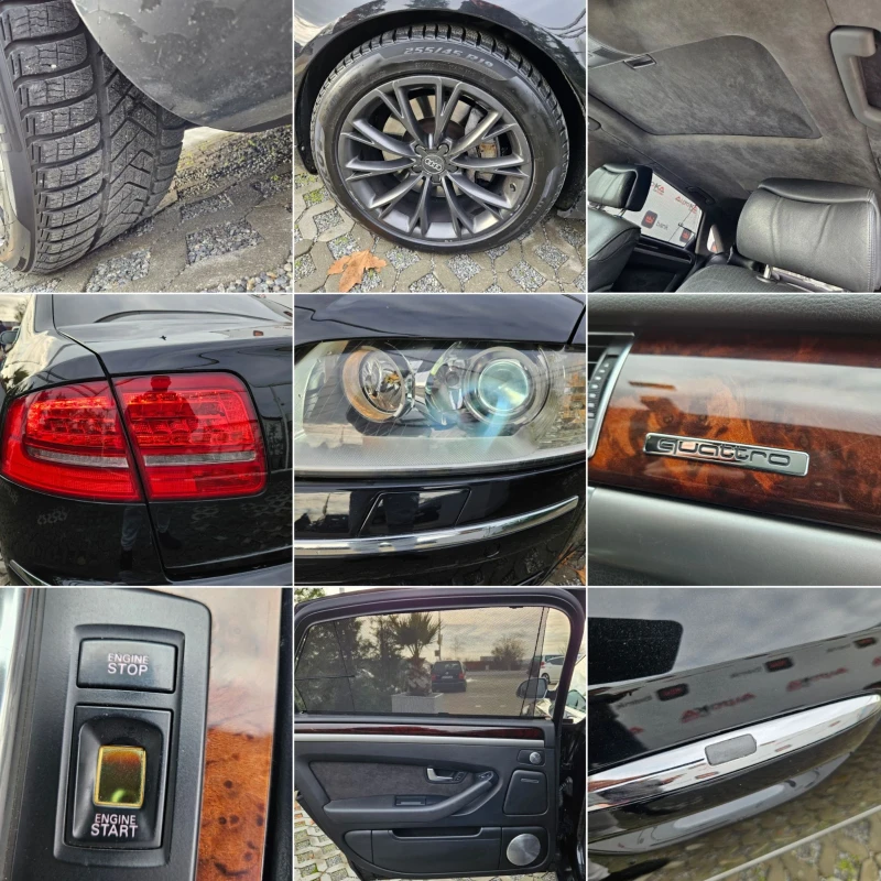 Audi A8 LONG= 4.2TDI-326кс= BANG & OLUFSEN= DISTRONIC= Ful, снимка 17 - Автомобили и джипове - 48449630