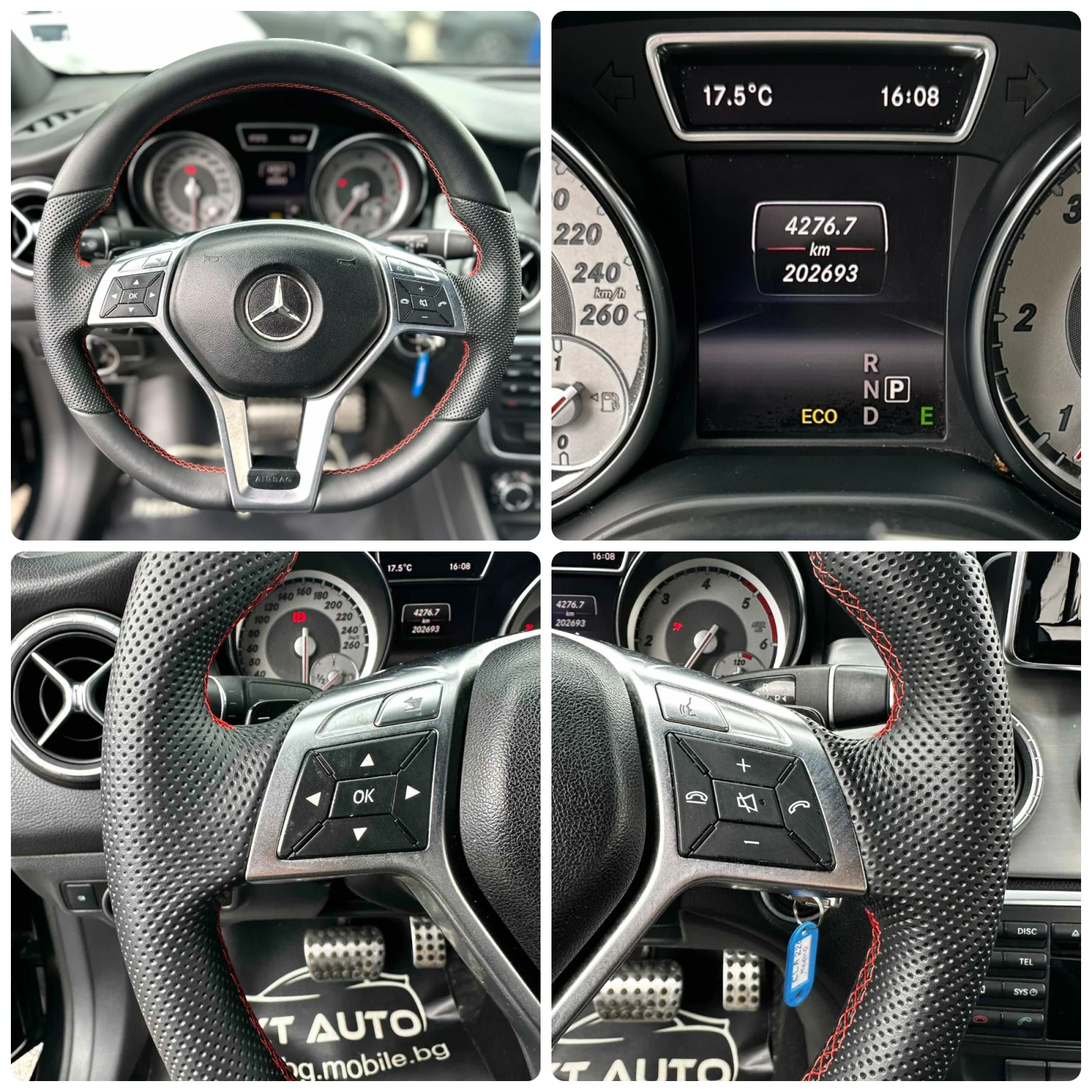 Mercedes-Benz CLA 220 2.2D 170HP AMG LINE CAMERA EURO6B, снимка 14 - Автомобили и джипове - 54456542