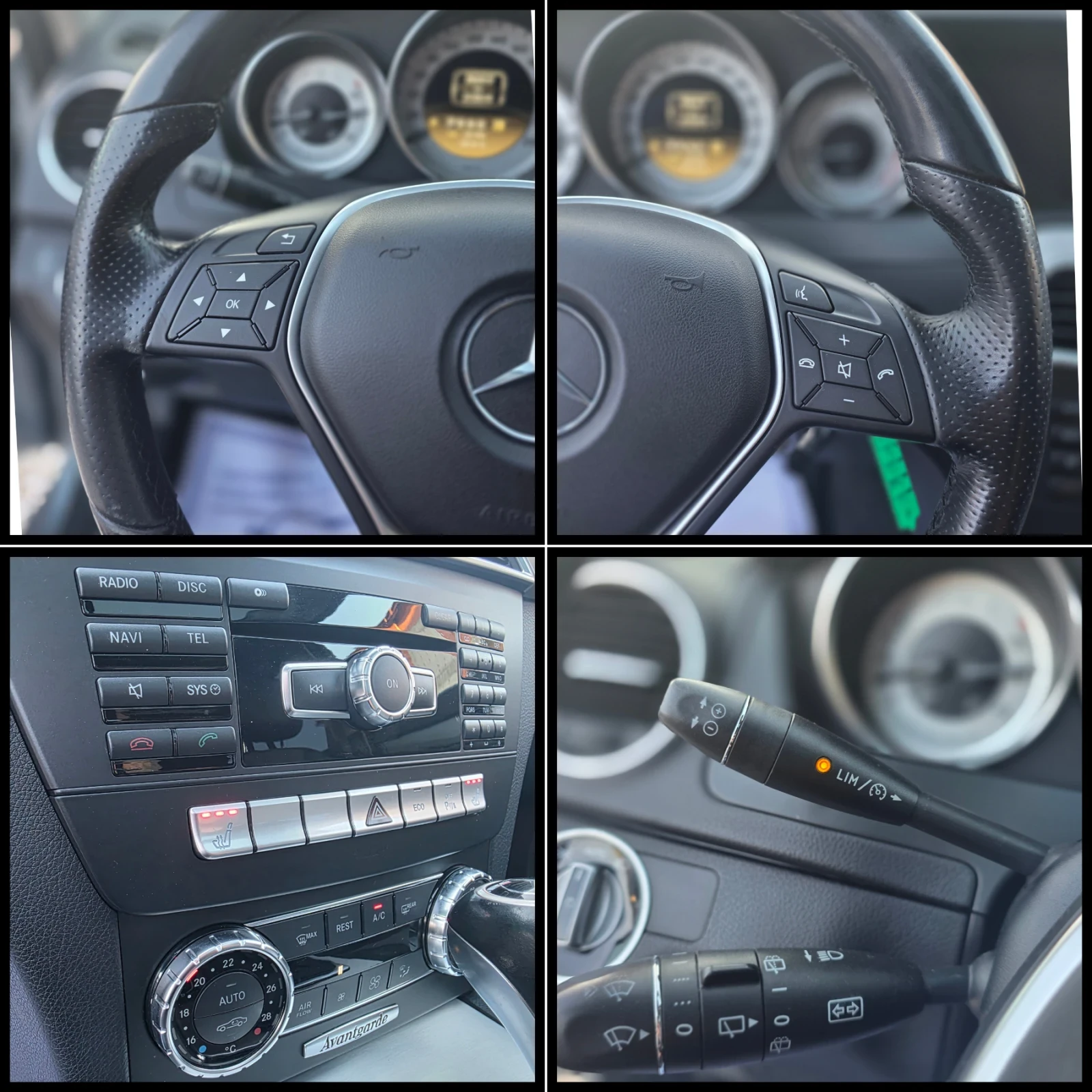 Mercedes-Benz C 220 Панорама Full Service Navi Blind Spod , снимка 11 - Автомобили и джипове - 55483821
