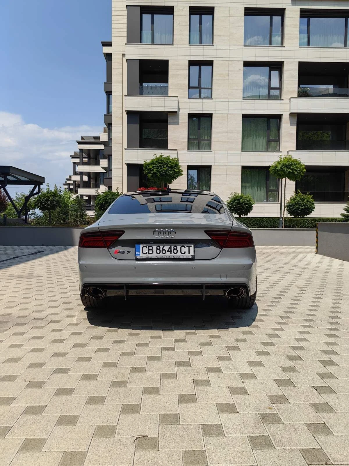 Audi Rs7 Nardo/Head up/ Key less/Soft close, снимка 4 - Автомобили и джипове - 55643184