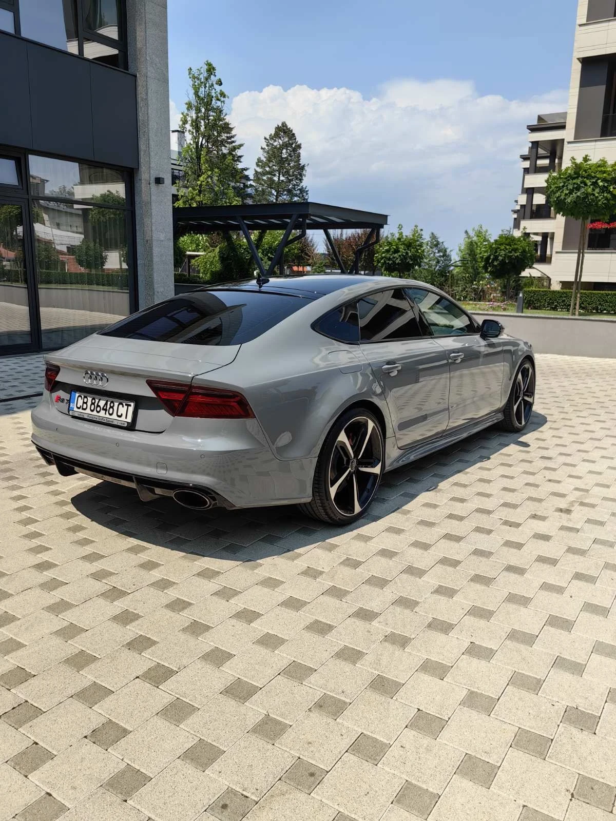 Audi Rs7 Nardo/Head up/ Key less/Soft close, снимка 5 - Автомобили и джипове - 55643184