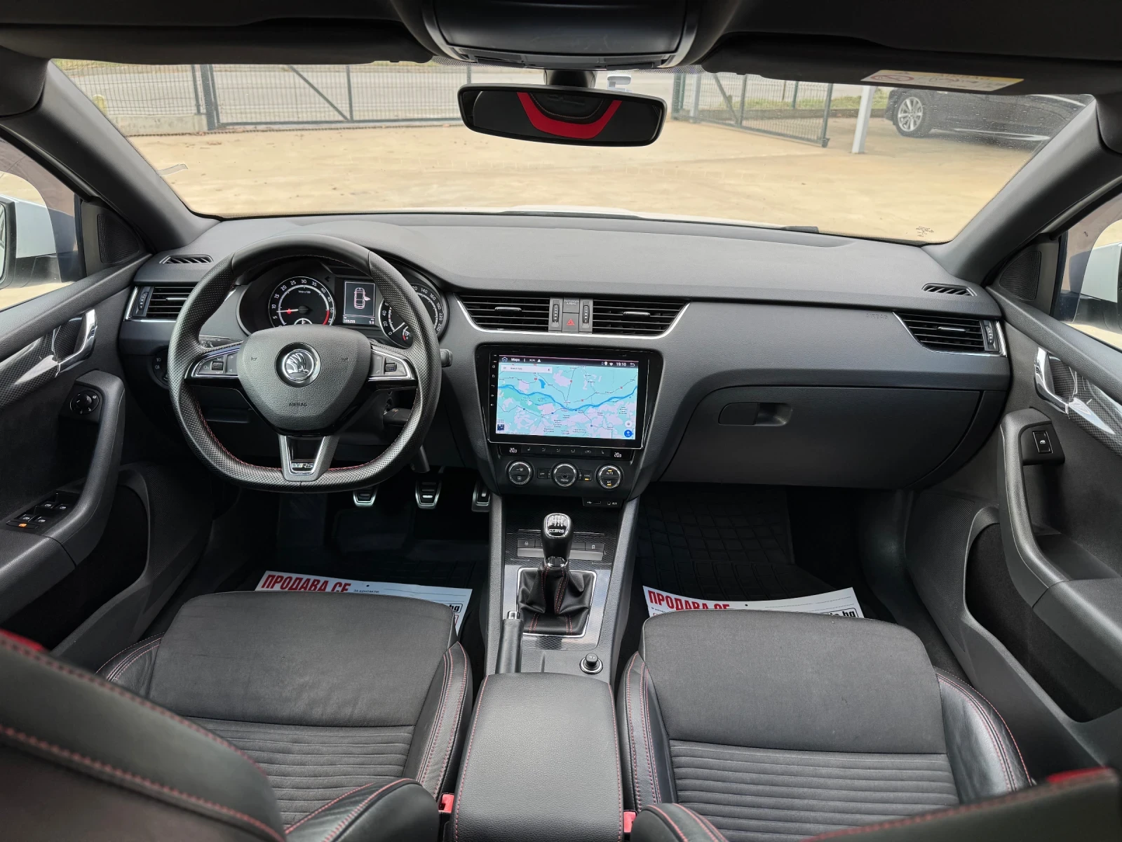 Skoda Octavia * VRS* 2.0TDI* 184ks* TOP* РЪЧКА* , снимка 12 - Автомобили и джипове - 55808599