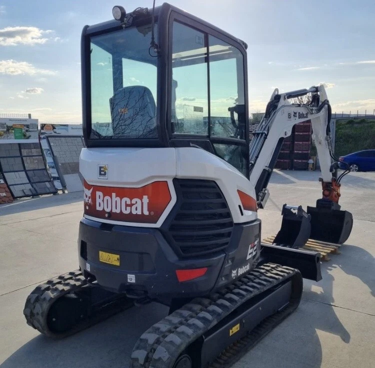 Багер Bobcat E27Z, снимка 3 - Индустриална техника - 47974158