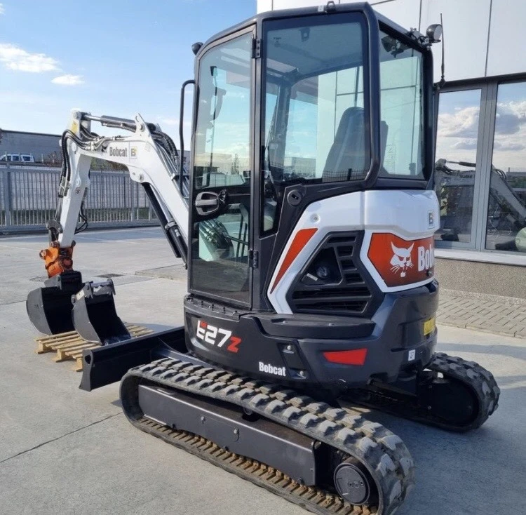 Багер Bobcat E27Z, снимка 4 - Индустриална техника - 47974158