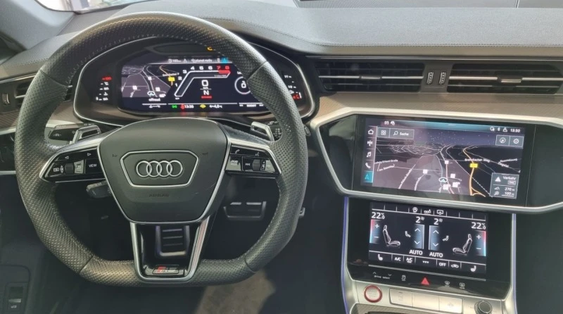 Audi Rs6 4.0TFSI*DYNAMIC*Matrix*RS-Aga*B&O*Kam*Assist*Navi, снимка 11 - Автомобили и джипове - 47216872