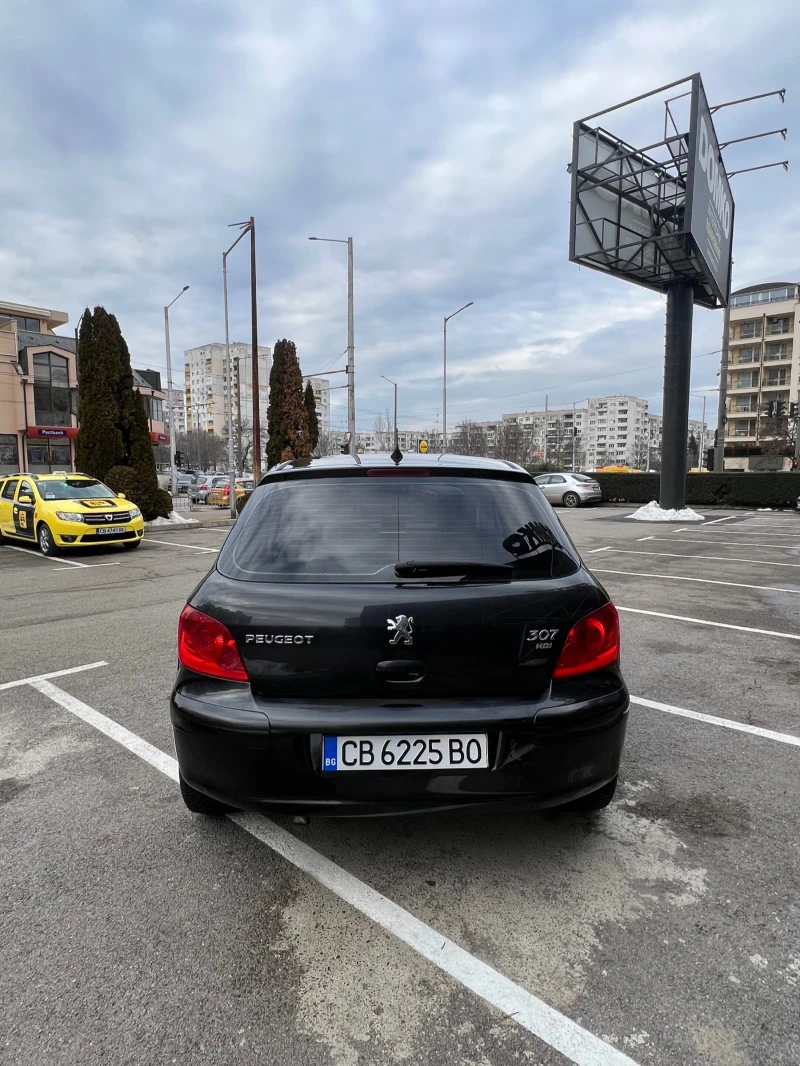 Peugeot 307 1.6 HDI, снимка 8 - Автомобили и джипове - 48806239