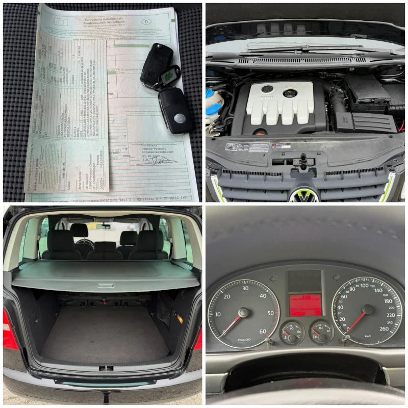 VW Touran GERMANY* 2.0TDI 136hp !!! Xenon, снимка 15 - Автомобили и джипове - 52534125