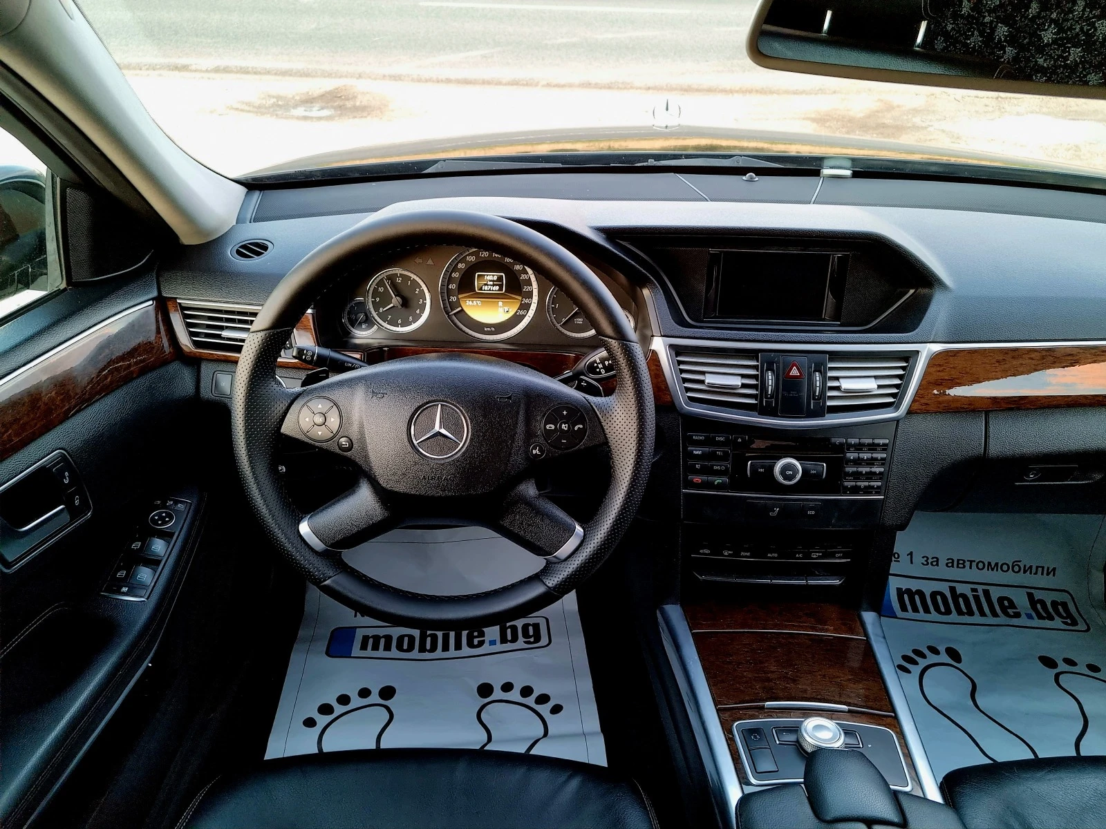 Mercedes-Benz E 220 2.2 CDI 170кс. Facelift Navi, koja  | Mobile.bg — изображение 13