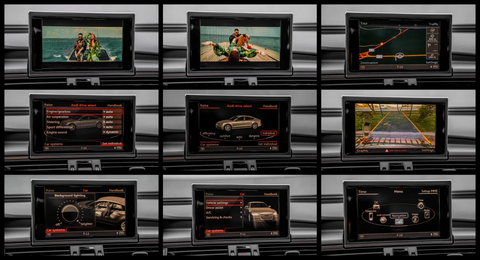 Audi A7 3.0TDI* COMPETITION* 326HP* CARBON* RS7-PACK* FULL, снимка 16 - Автомобили и джипове - 54196826