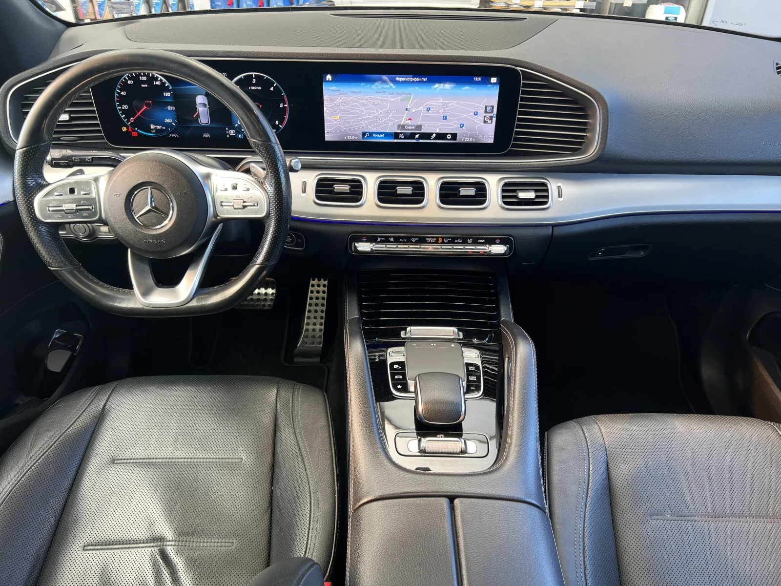 Mercedes-Benz GLE 400 d/AMG/4MATIC/AIRMATIC/BURMESTER/PANO/360/MULTIBEAM | Mobile.bg   15