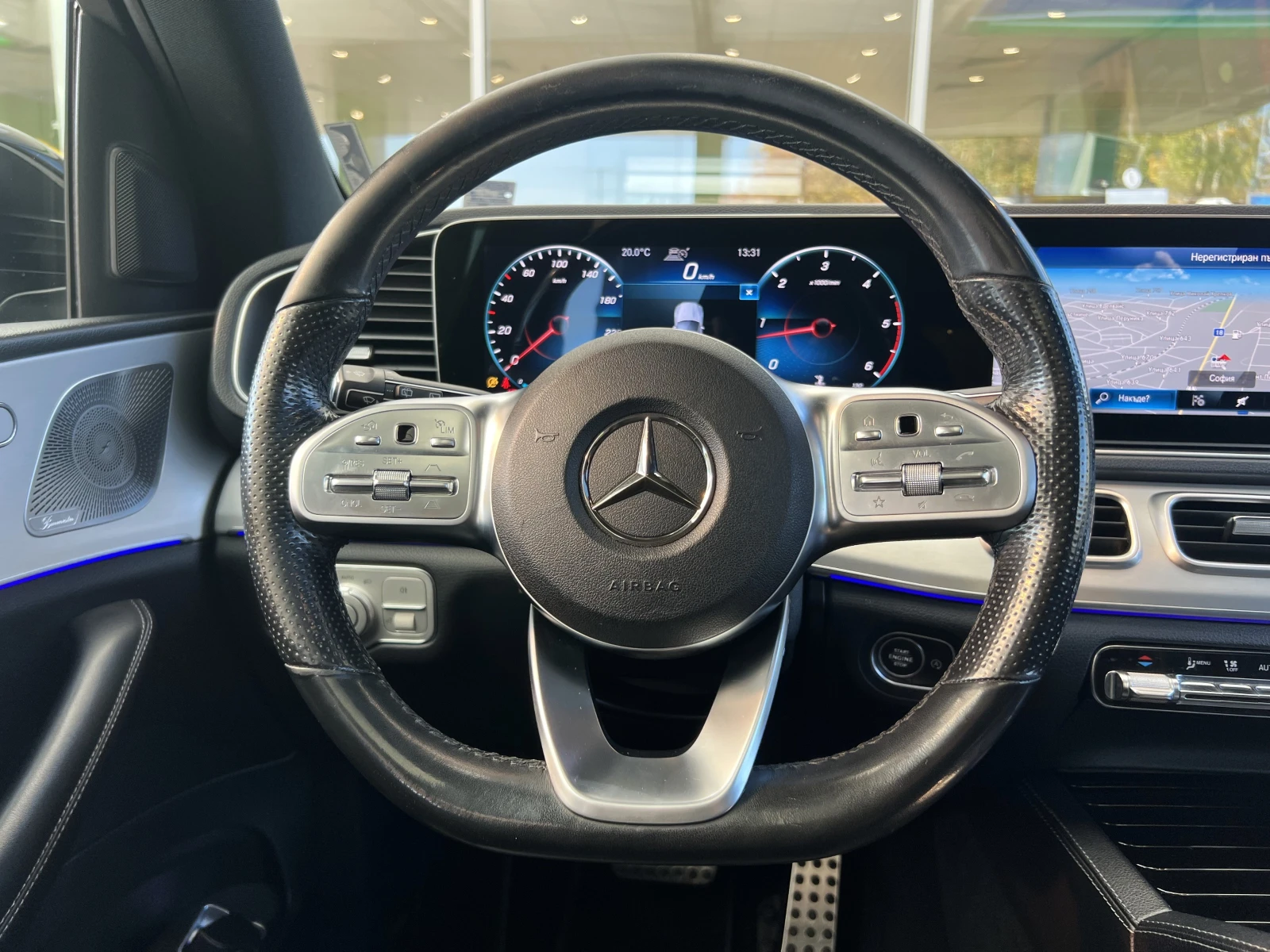 Mercedes-Benz GLE 400 d/AMG/4MATIC/AIRMATIC/BURMESTER/PANO/360/MULTIBEAM | Mobile.bg   12