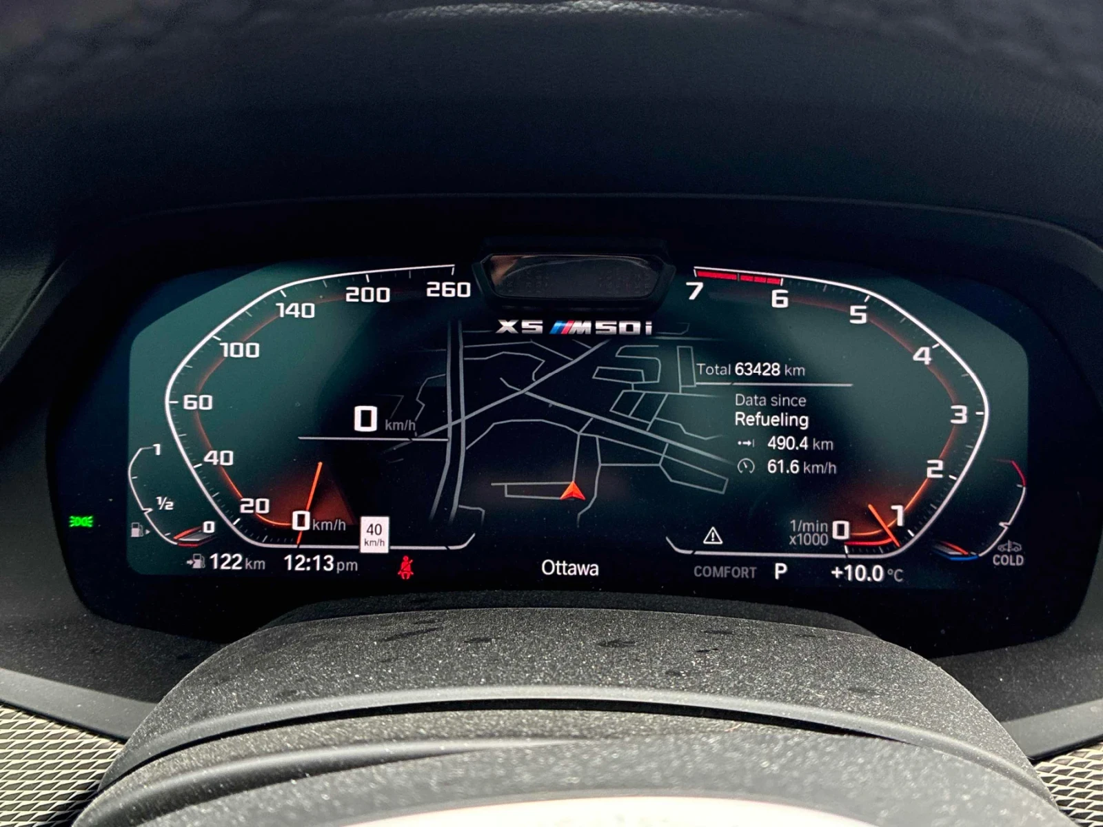 BMW X5 M50i * ЩОРИ * СВЕТЕЩА ПАНОРАМА * CARBON, снимка 11 - Автомобили и джипове - 54240078