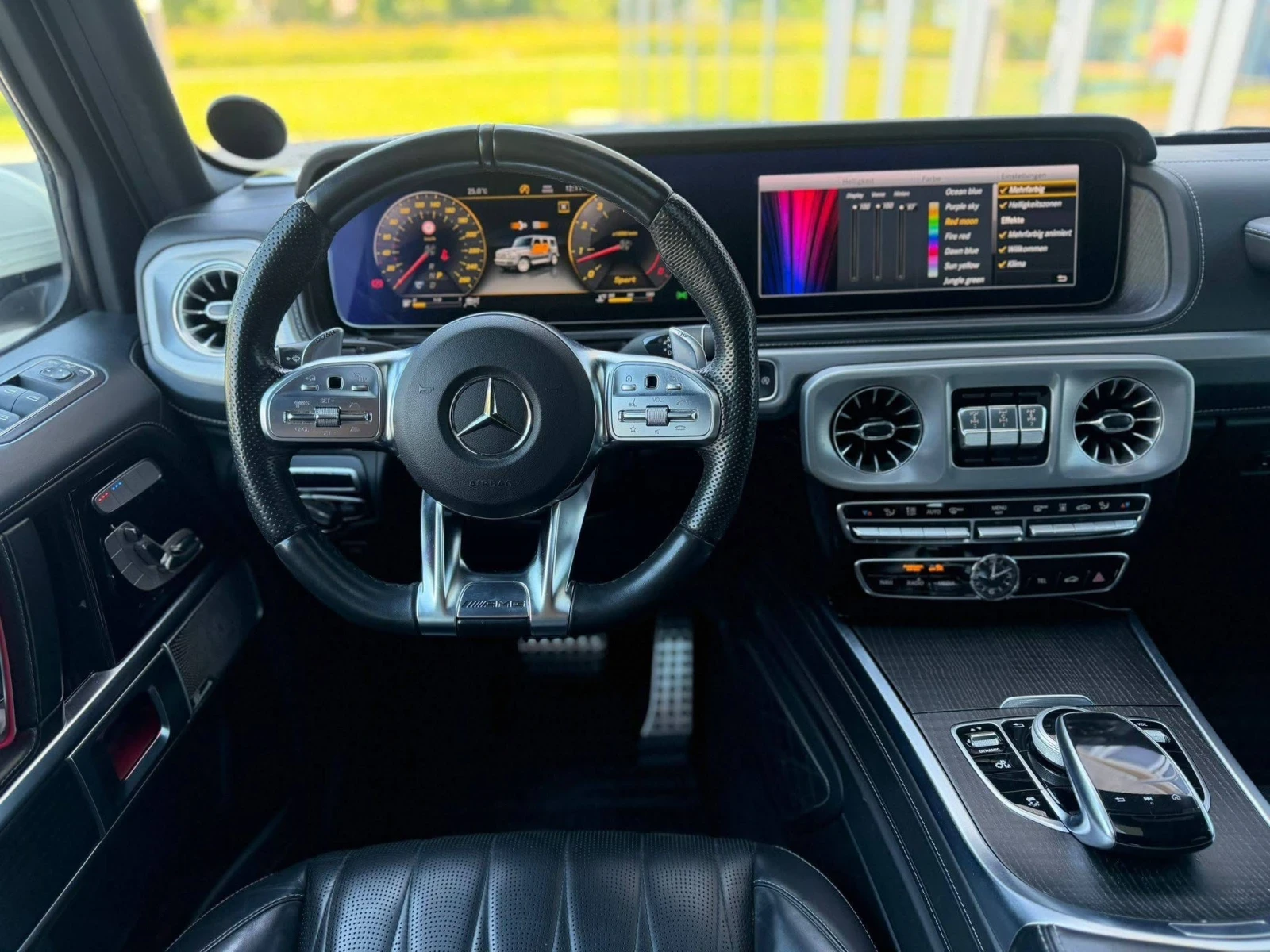 Mercedes-Benz G 500 FULL AMG LINE LED NAVI DESIGNO BURM ЛИЗИНГ 100%, снимка 8 - Автомобили и джипове - 54770788