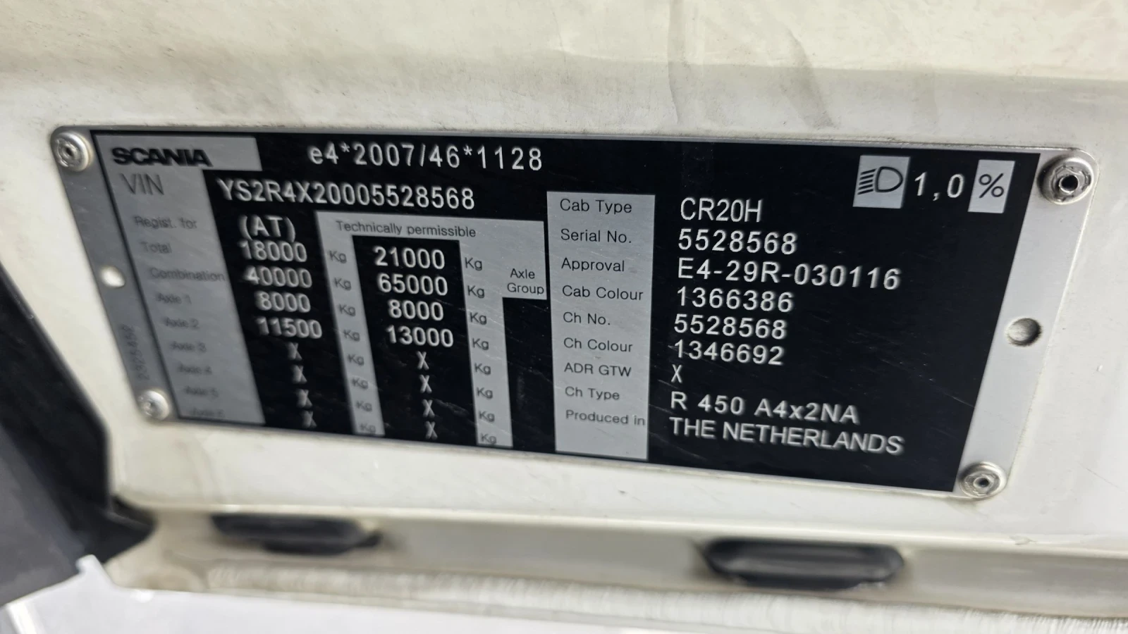 Scania R 450 EURO 6, снимка 5 - Камиони - 54368927