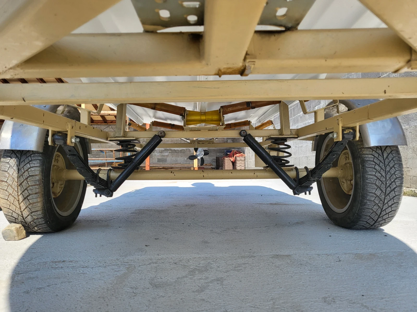 Лодка Fiberglas Technik, снимка 7 - Воден транспорт - 53788182