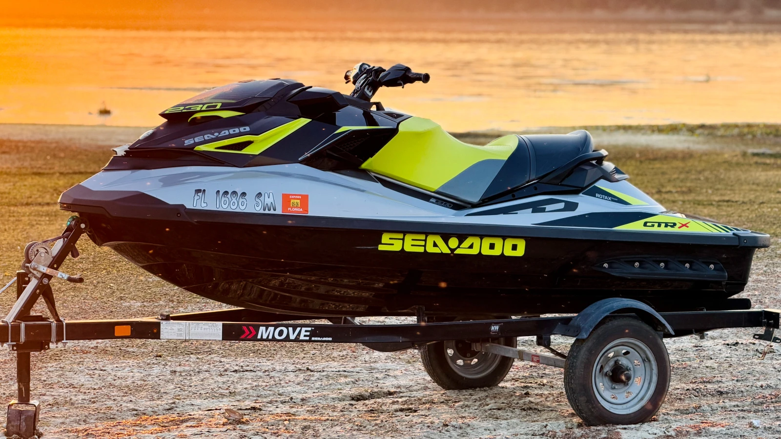 Джет Bombardier Sea Doo GTR-X 230, снимка 2 - Воден транспорт - 55476895