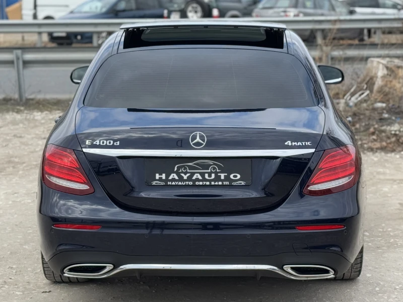 Mercedes-Benz E 400 d= 4MATIC= 9G-TRONIC= AMG= PANORAMA= HUD= 360* КАМ, снимка 6 - Автомобили и джипове - 48999115