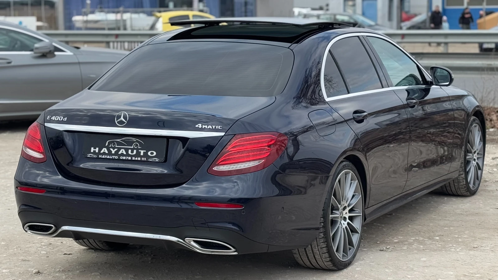 Mercedes-Benz E 400 d= 4MATIC= 9G-TRONIC= AMG= PANORAMA= HUD= 360* КАМ - изображение 5